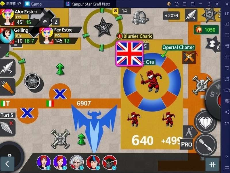 Kanpur Star Craft Commanders Game Interface